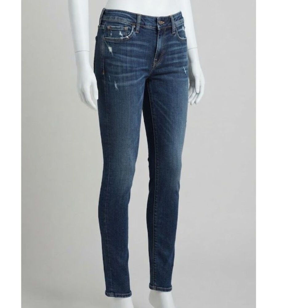 7 For All Mankind Gwenevere Super Skinny Organic Cotton Jeans Size 28